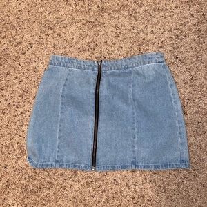 Denim skirt